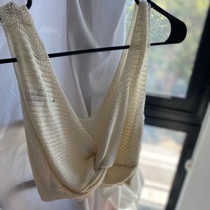 **Forever 21 crotchet crop top**